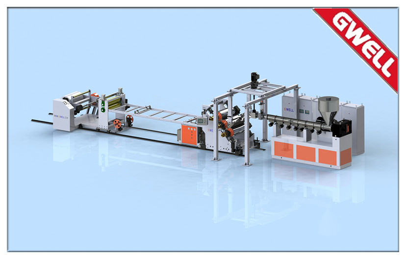 TPU熱熔膠片擠出生產線